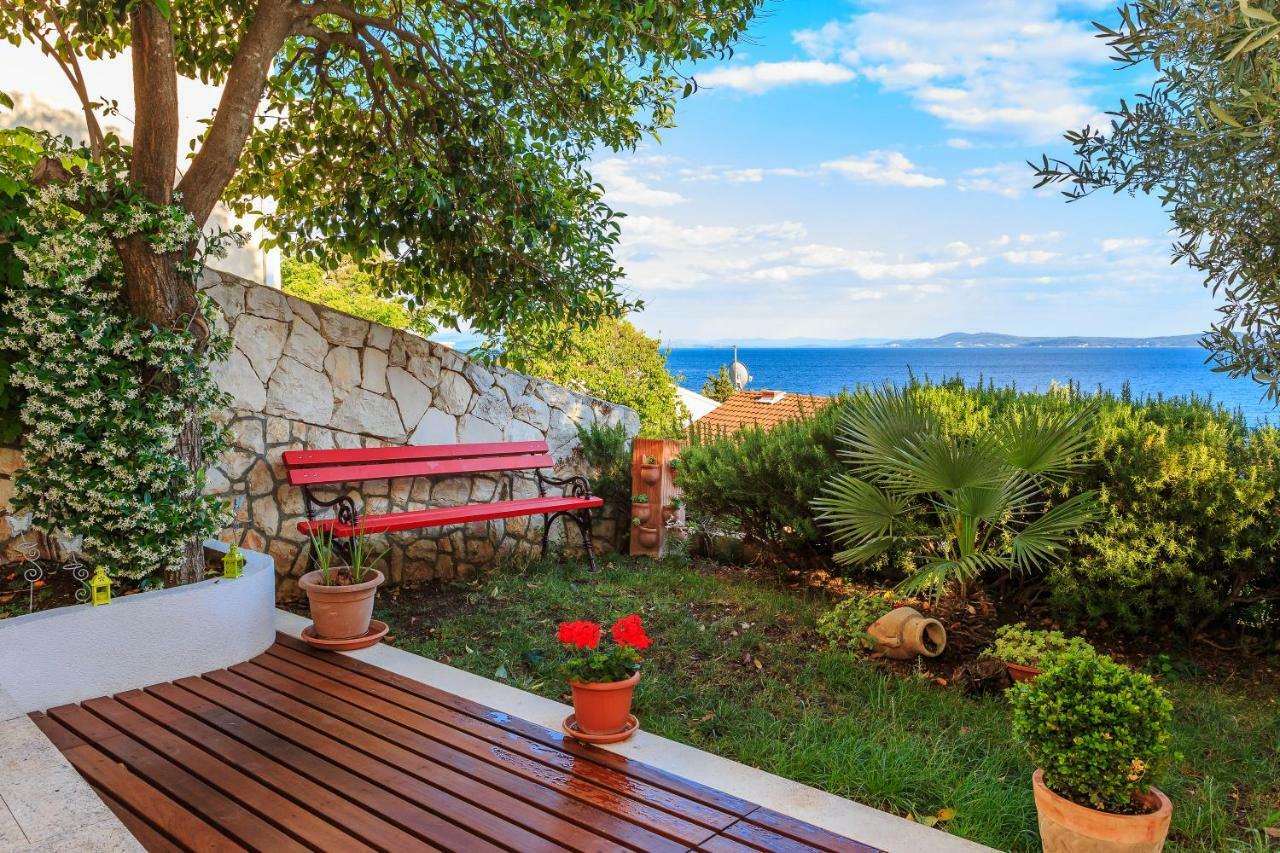 Holiday Home Lola, Sea On A Palm! Heated Pool Trogir Exterior photo